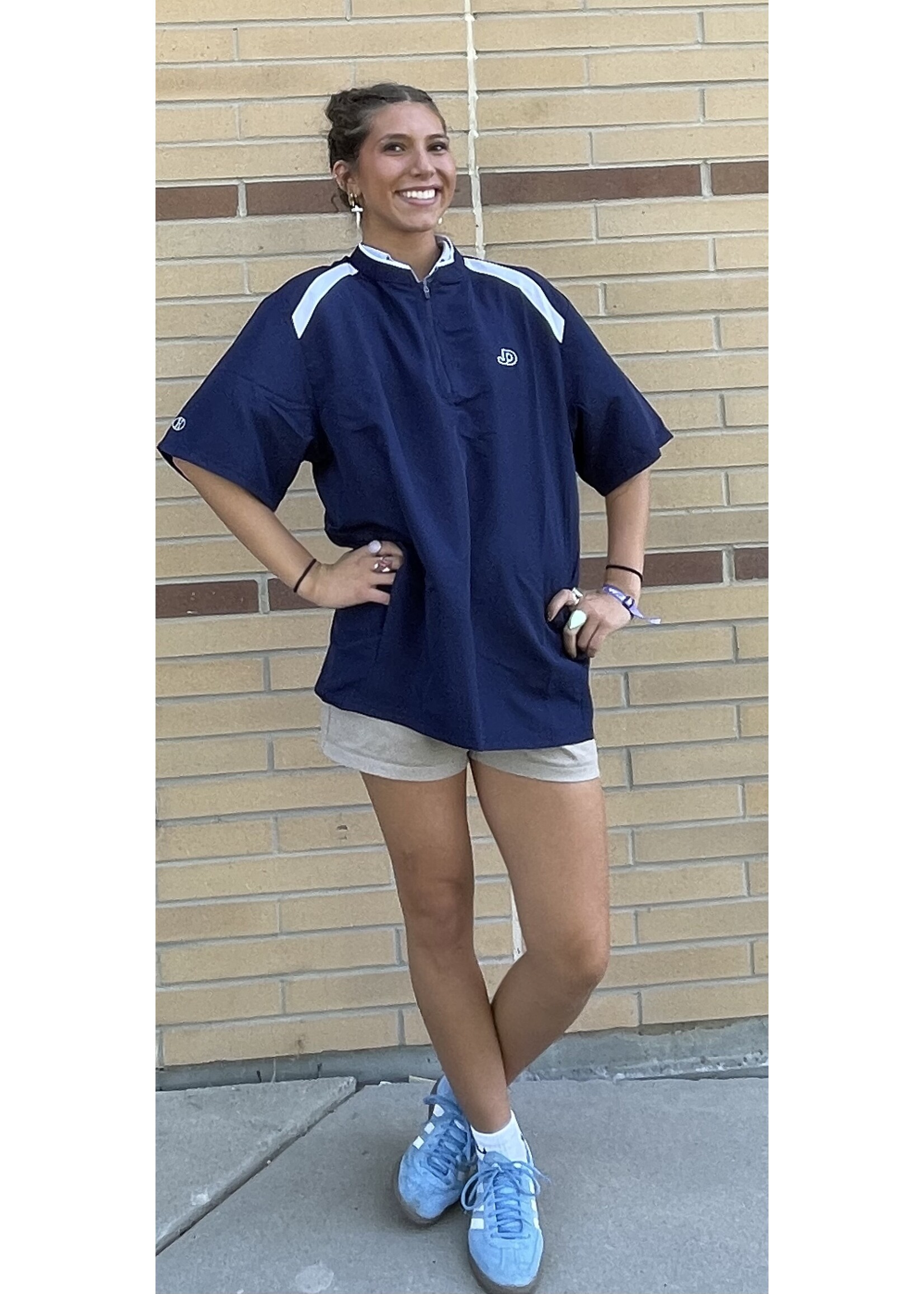 NON-UNIFORM JD Clubhouse Short Sleeve 1/4 Zip Pullover