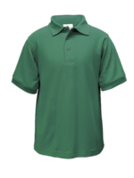 UNIFORM TS Pique Polo Short Sleeve Shirt, Green