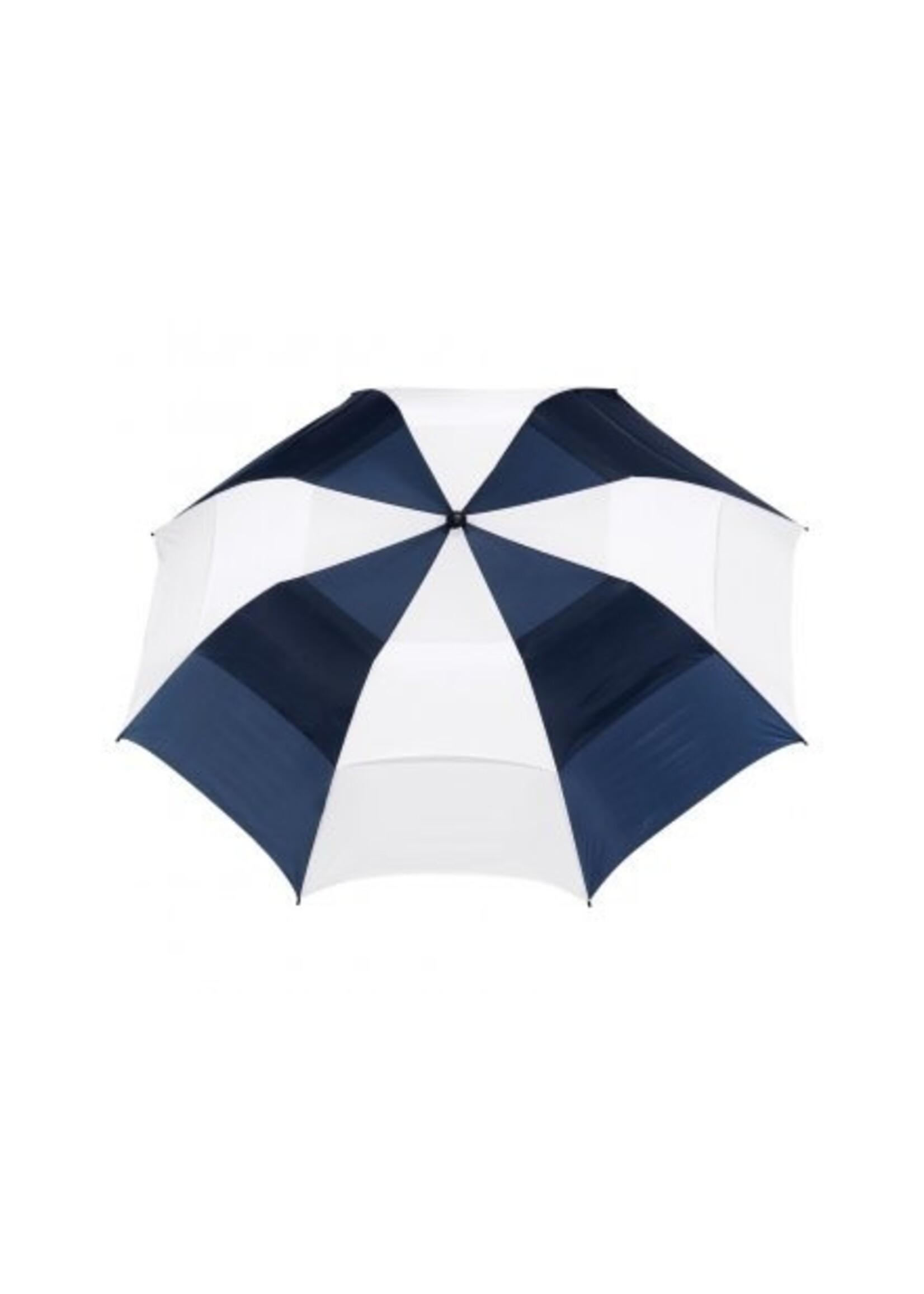NON-UNIFORM JD Large Golf Stripe Umbrella with Ergonomic Handle
