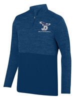NON-UNIFORM JD Girls Basketball Shadow Tonal Heather Quarter Zip