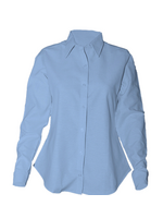 UNIFORM Becky Thatcher Girls Oxford Long Sleeve 5486, Blue