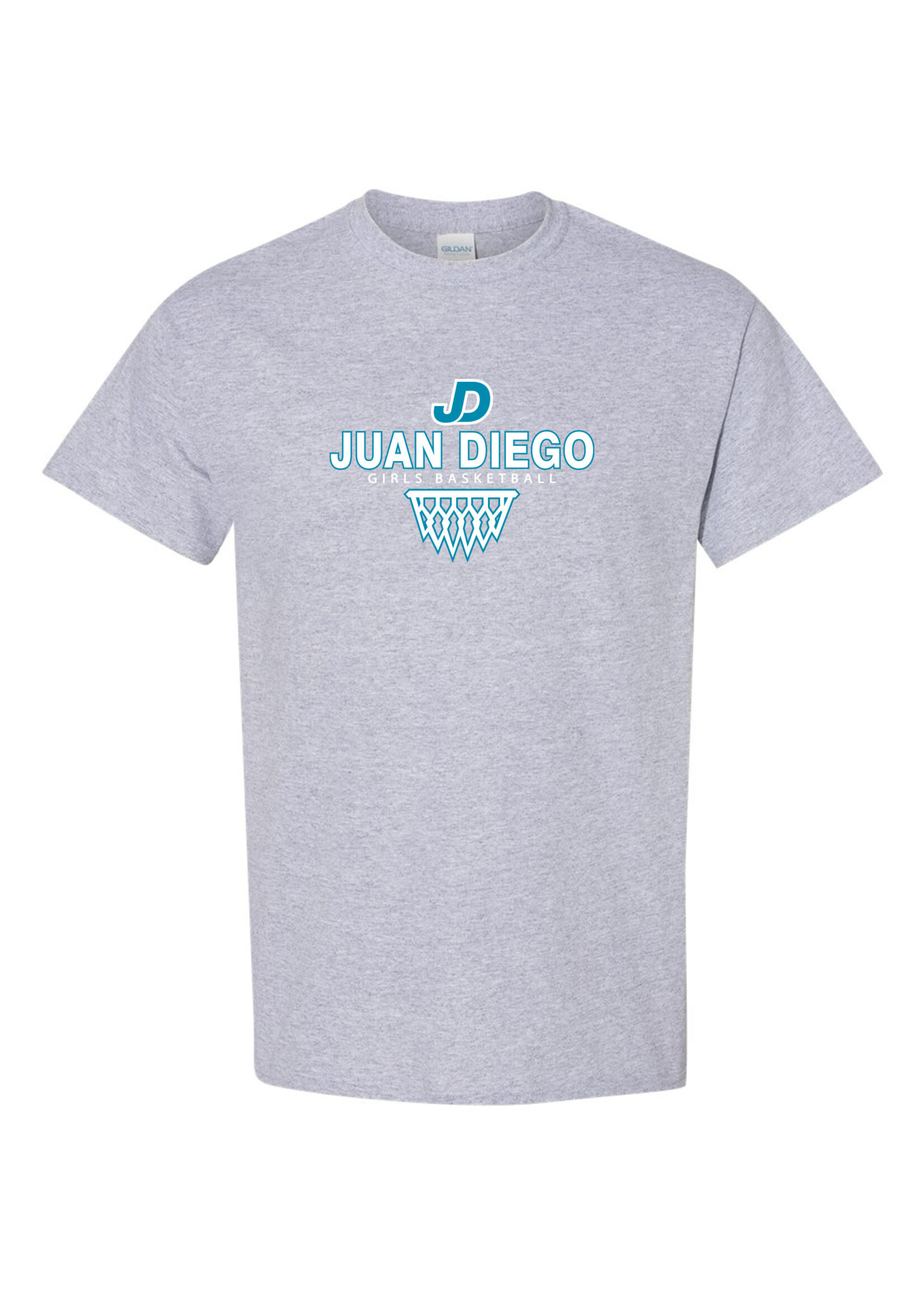 NON-UNIFORM JD Girls Basketball Net Design short sleeve t-shirt
