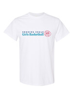 NON-UNIFORM Soaring Eagle Girls Basketball Rose Design short sleeve t-shirt