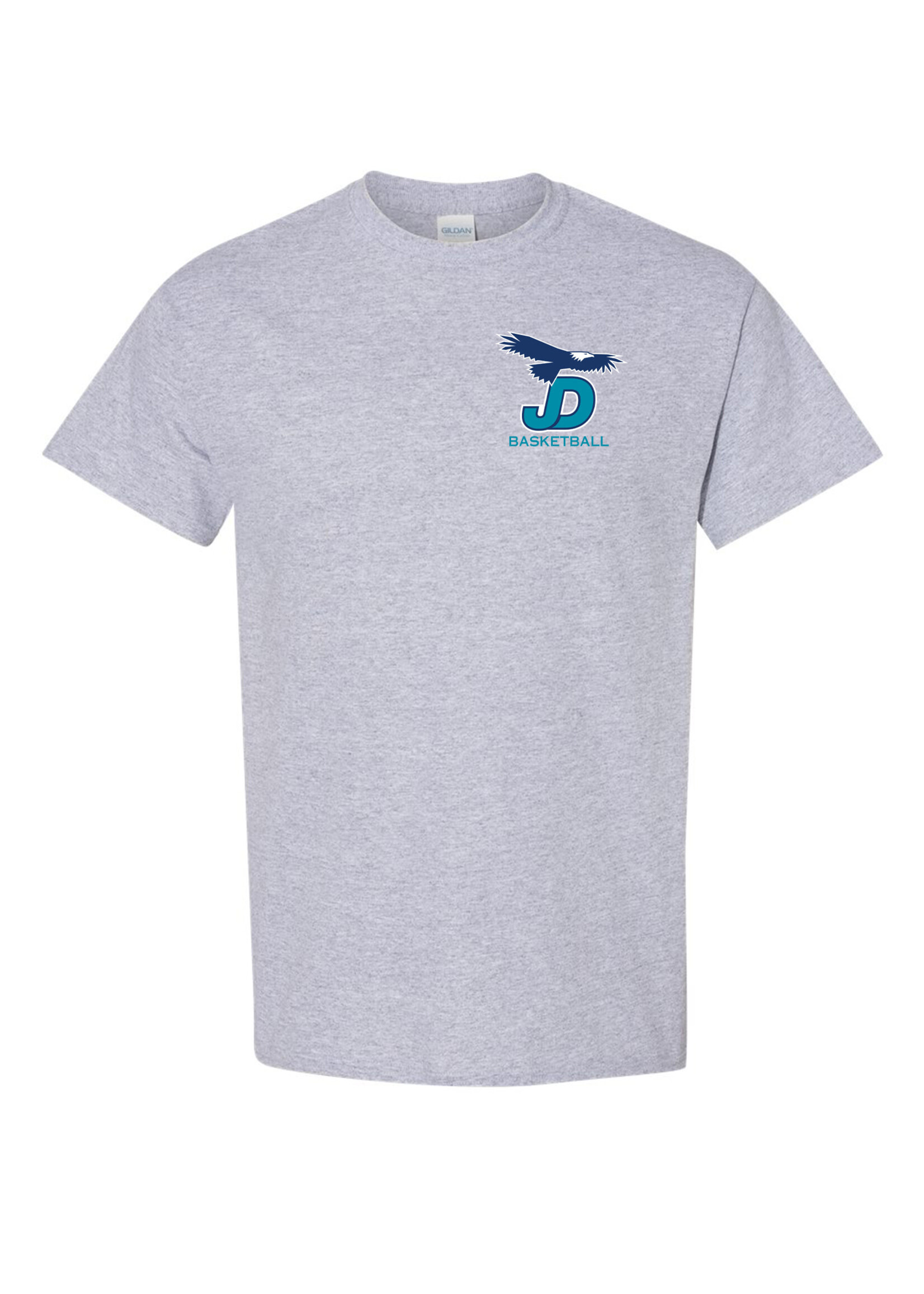 NON-UNIFORM JD Eagle Basketball Tee, Small Logo