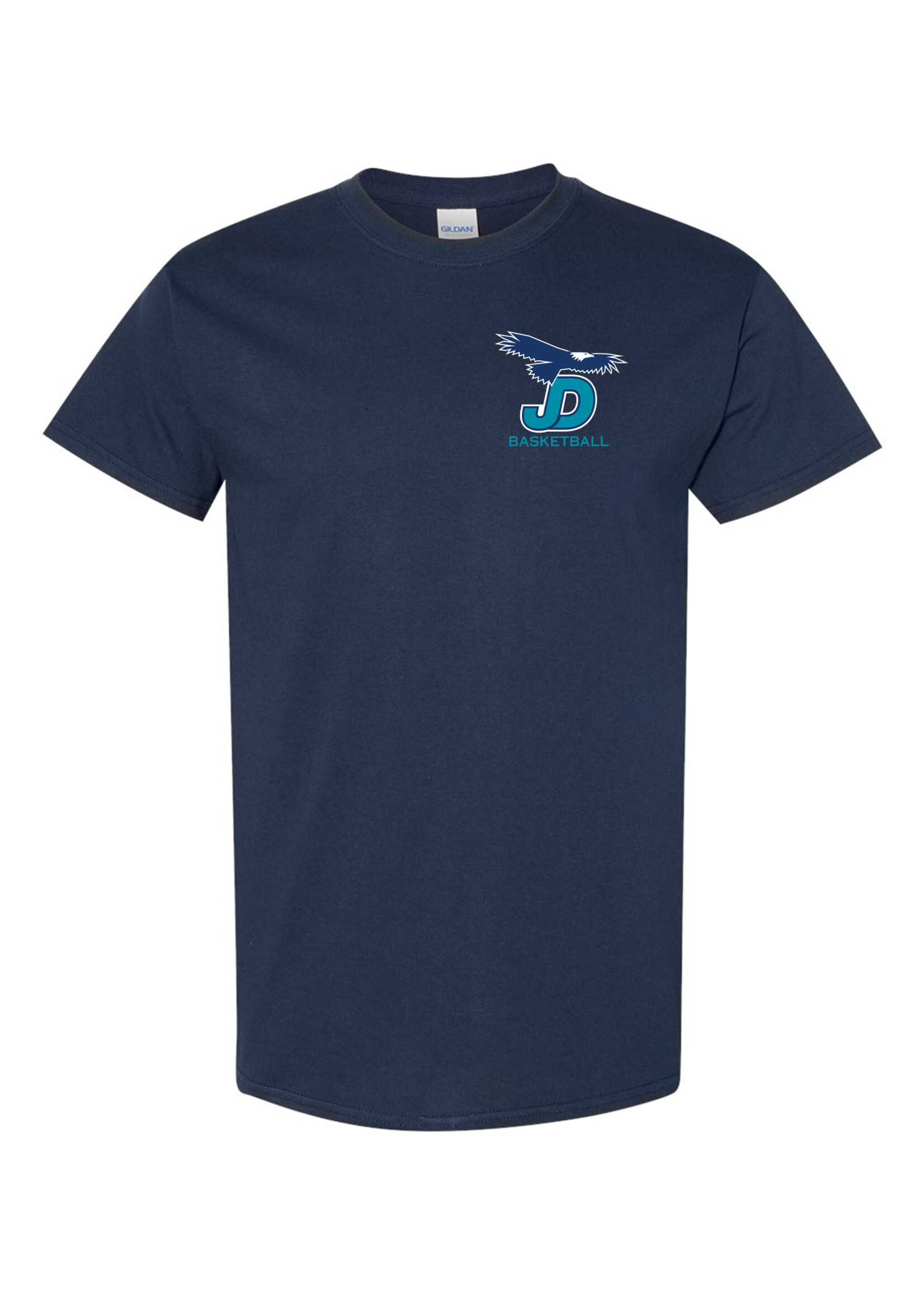 NON-UNIFORM JD Eagle Basketball Tee, Small Logo