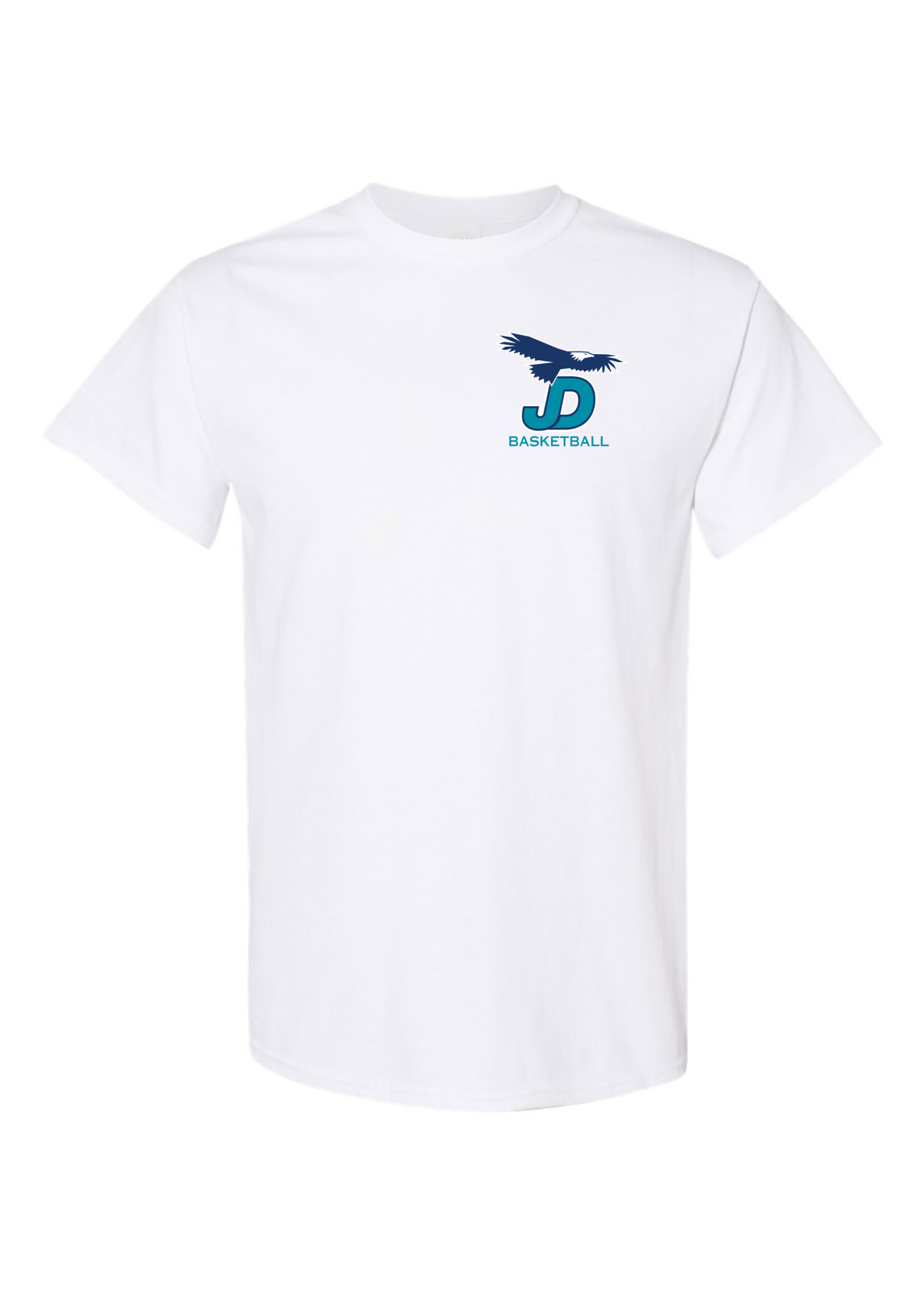 NON-UNIFORM JD Eagle Basketball Tee, Small Logo