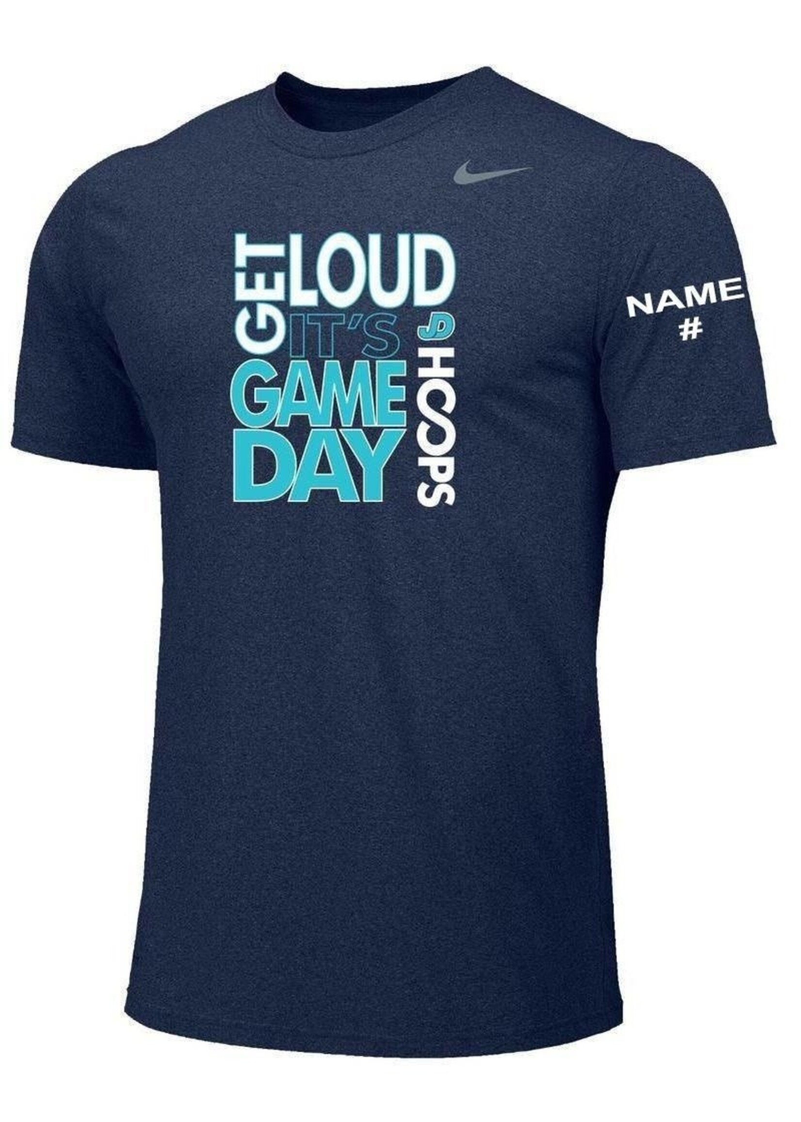 NON-UNIFORM JD Basketball Game Day Nike Legend Tee