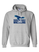 NON-UNIFORM Soaring Eagle Wrestling Hoodie with Pocket