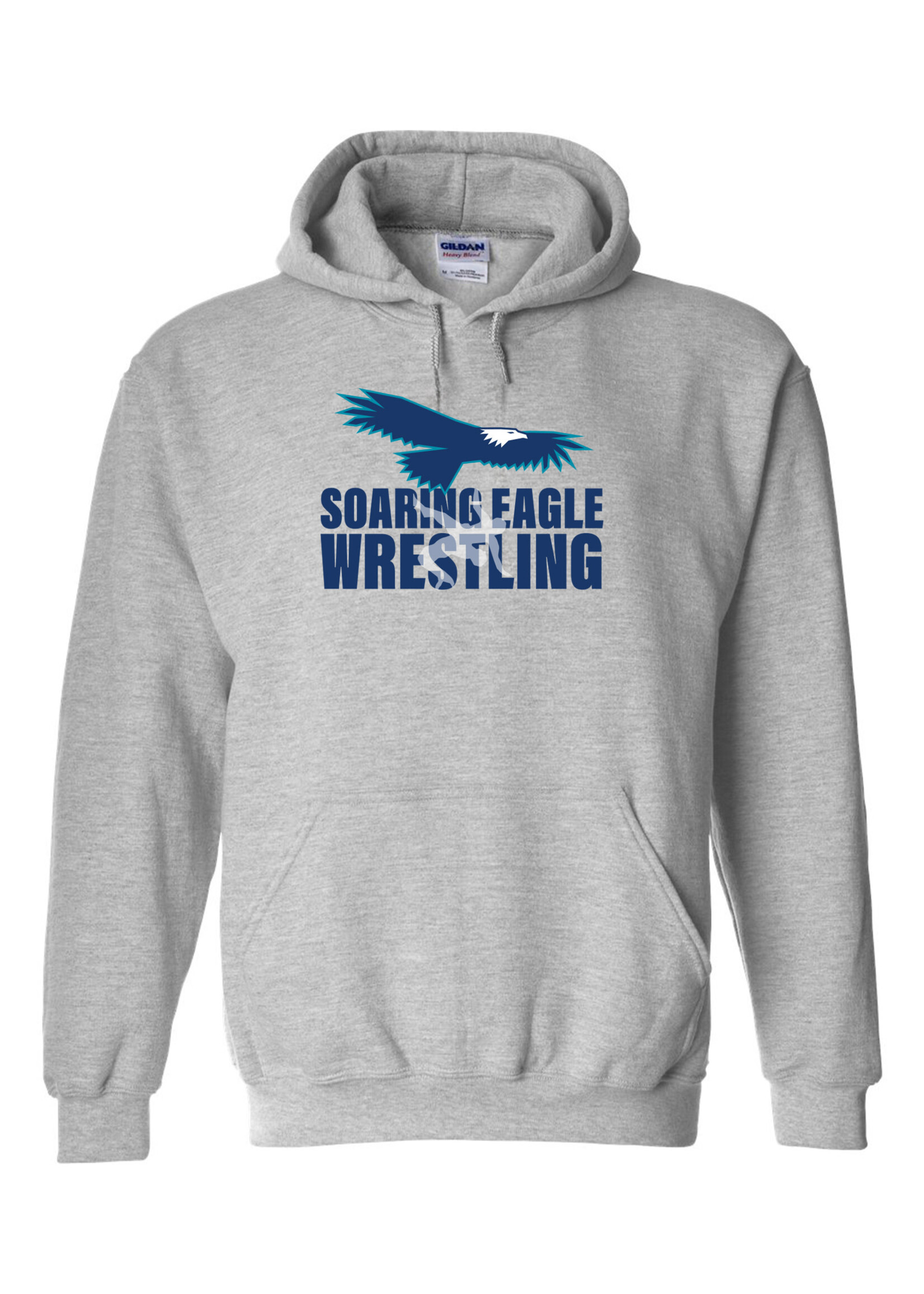 NON-UNIFORM Soaring Eagle Wrestling Hoodie with Pocket