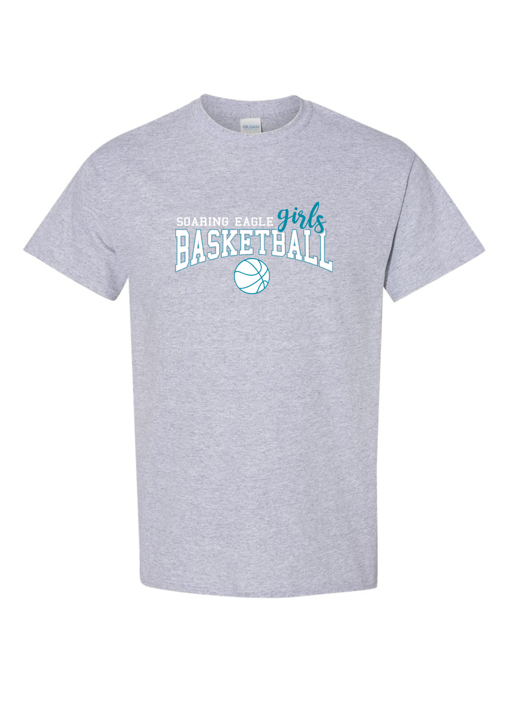 NON-UNIFORM Soaring Eagle girls (script) Basketball (2025) t-shirt