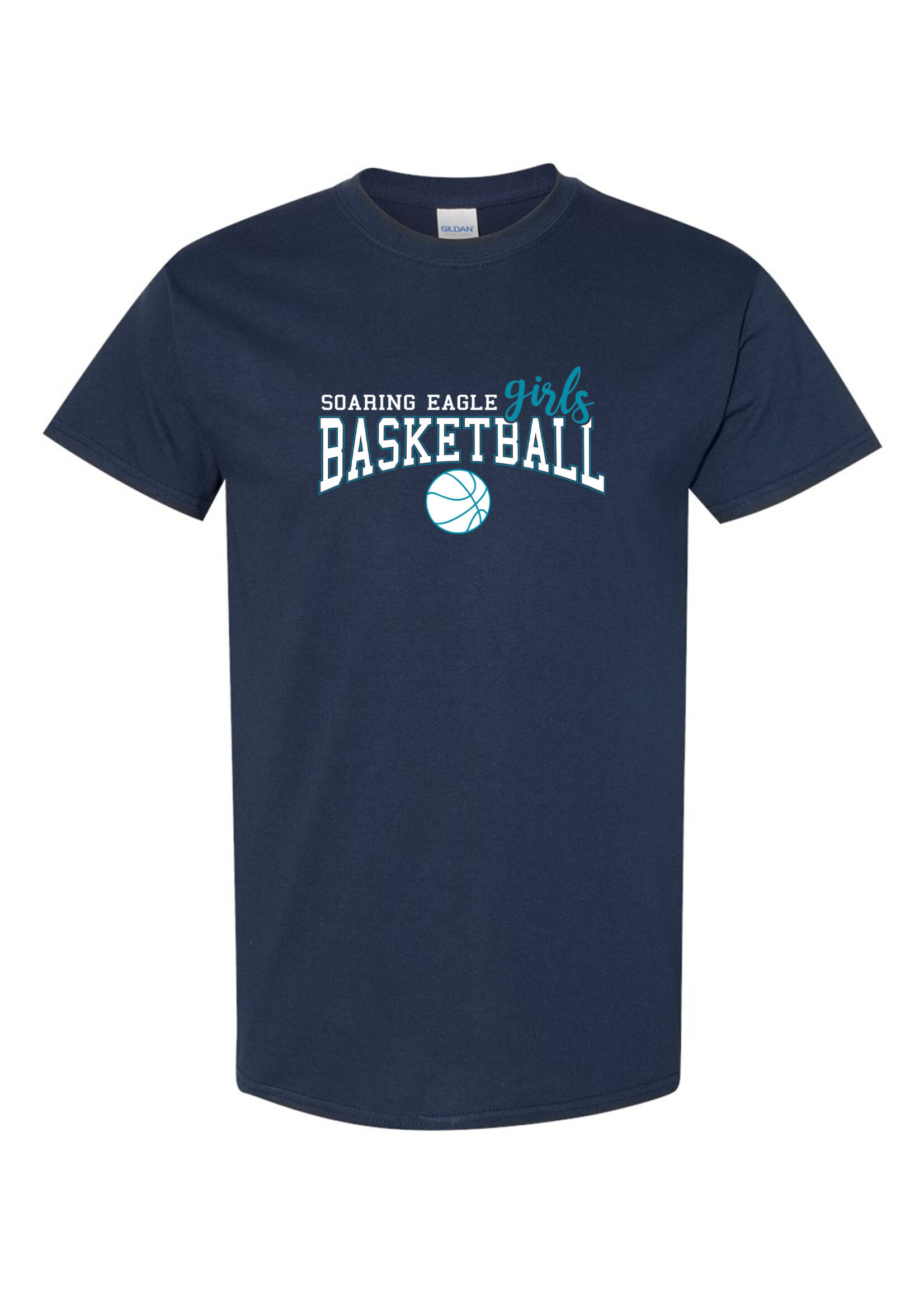 NON-UNIFORM Soaring Eagle girls (script) Basketball (2025) t-shirt