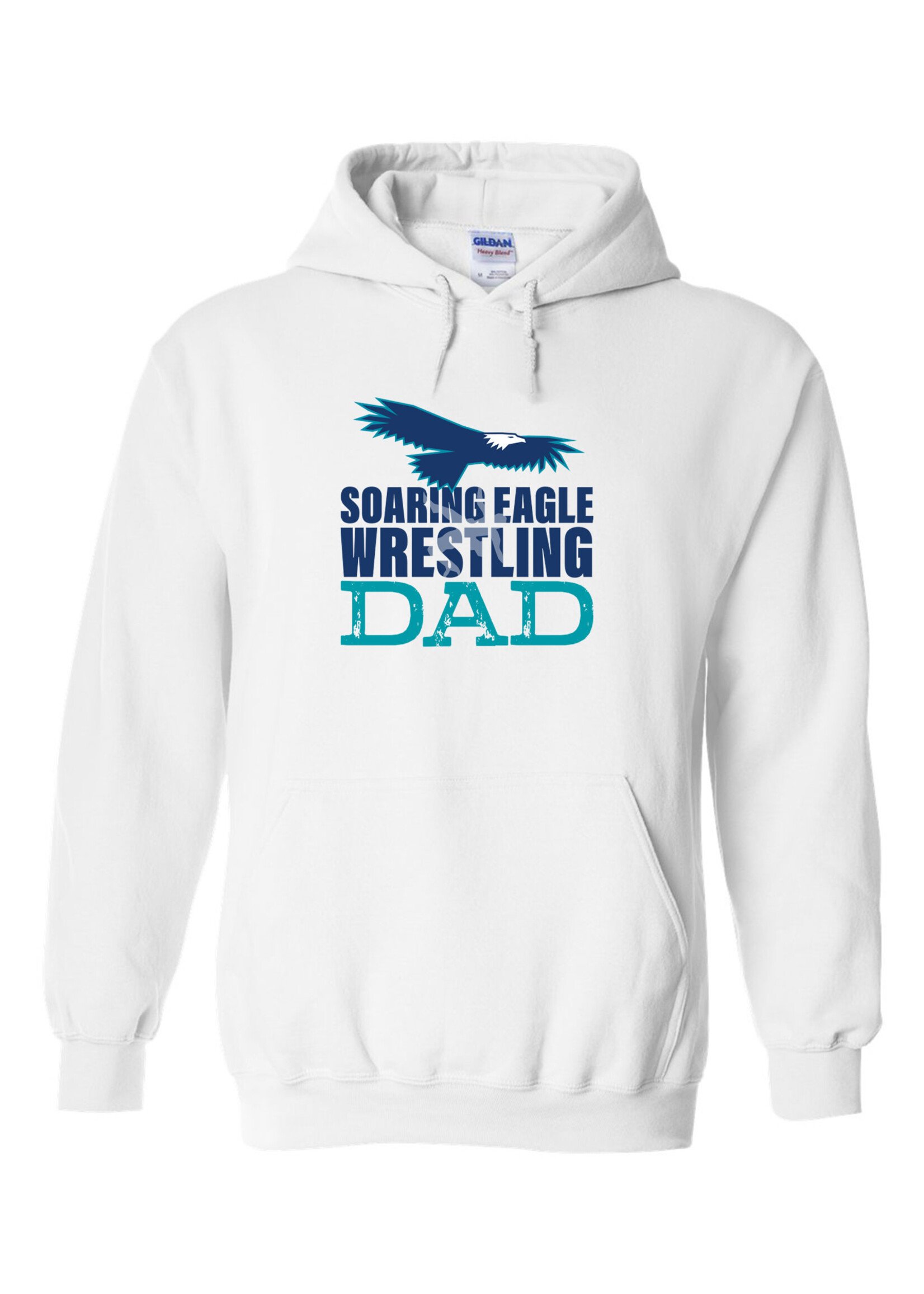 NON-UNIFORM Soaring Eagle Wrestling DAD Hoodie with Pocket