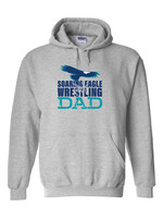 NON-UNIFORM Soaring Eagle Wrestling DAD Hoodie with Pocket