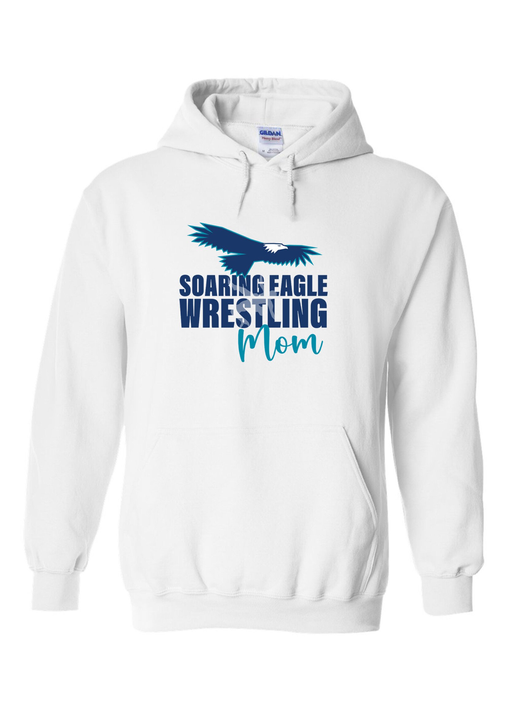 NON-UNIFORM Soaring Eagle Wrestling MOM Hoodie with Pocket