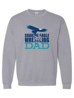 NON-UNIFORM Soaring Eagle Wrestling DAD Crewneck Sweatshirt