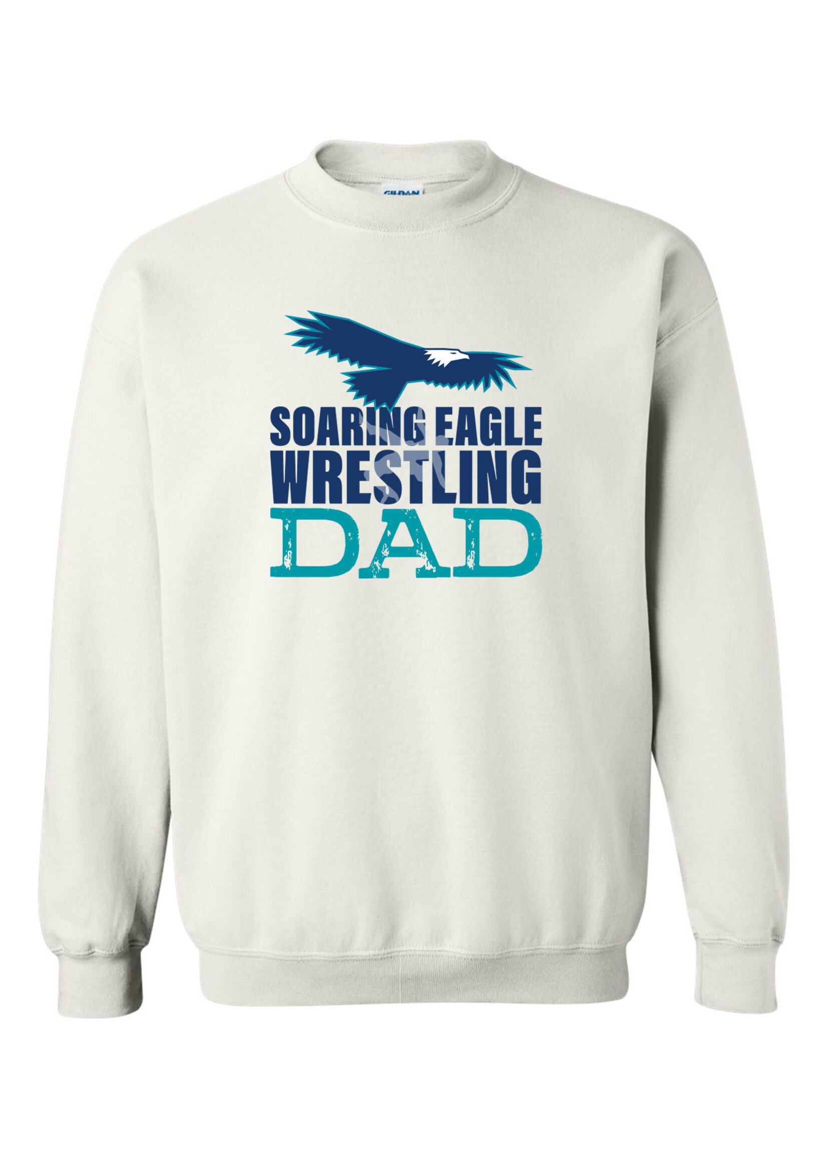 NON-UNIFORM Soaring Eagle Wrestling DAD Crewneck Sweatshirt