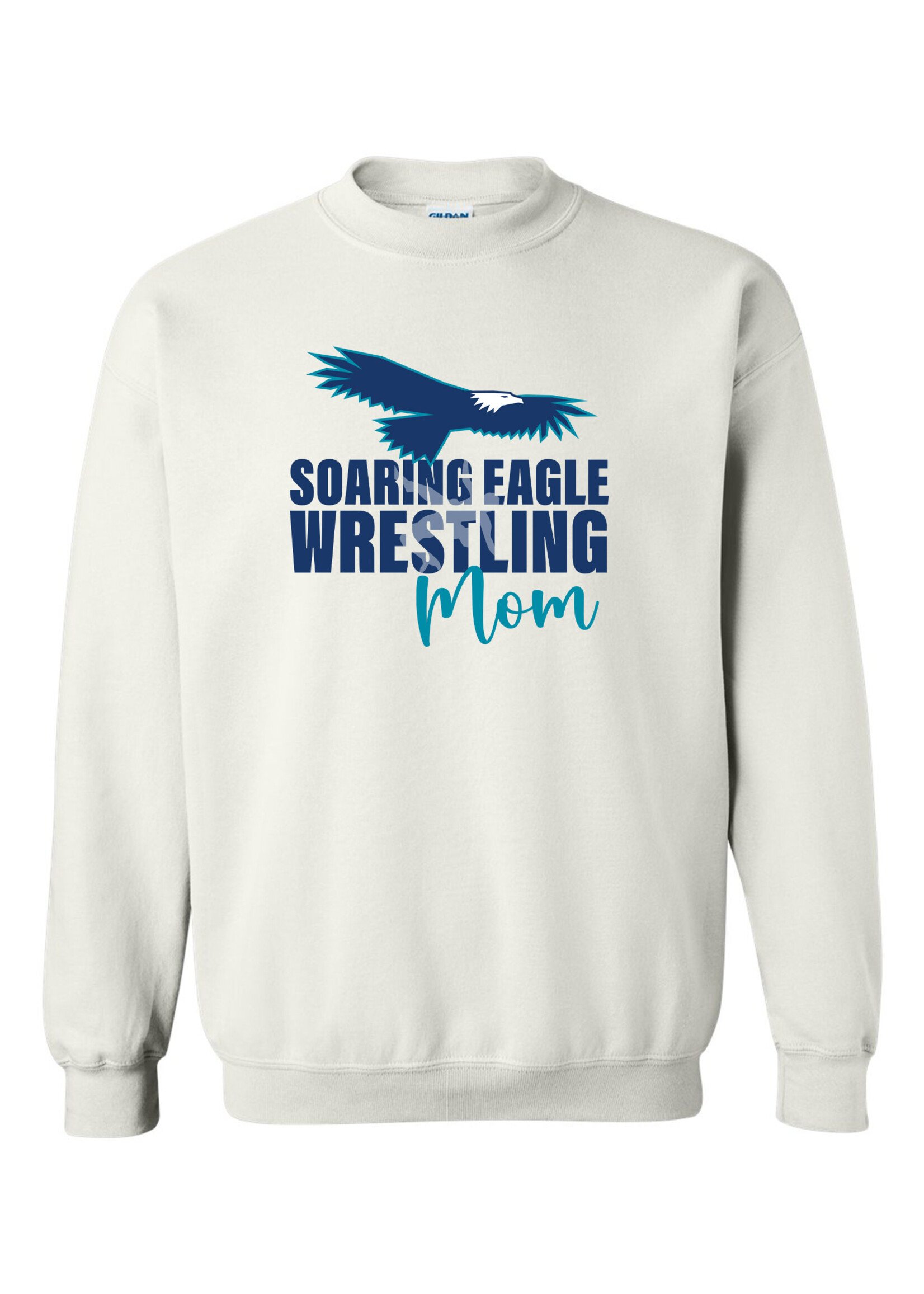 NON-UNIFORM Soaring Eagle Wrestling MOM Crewneck Sweatshirt