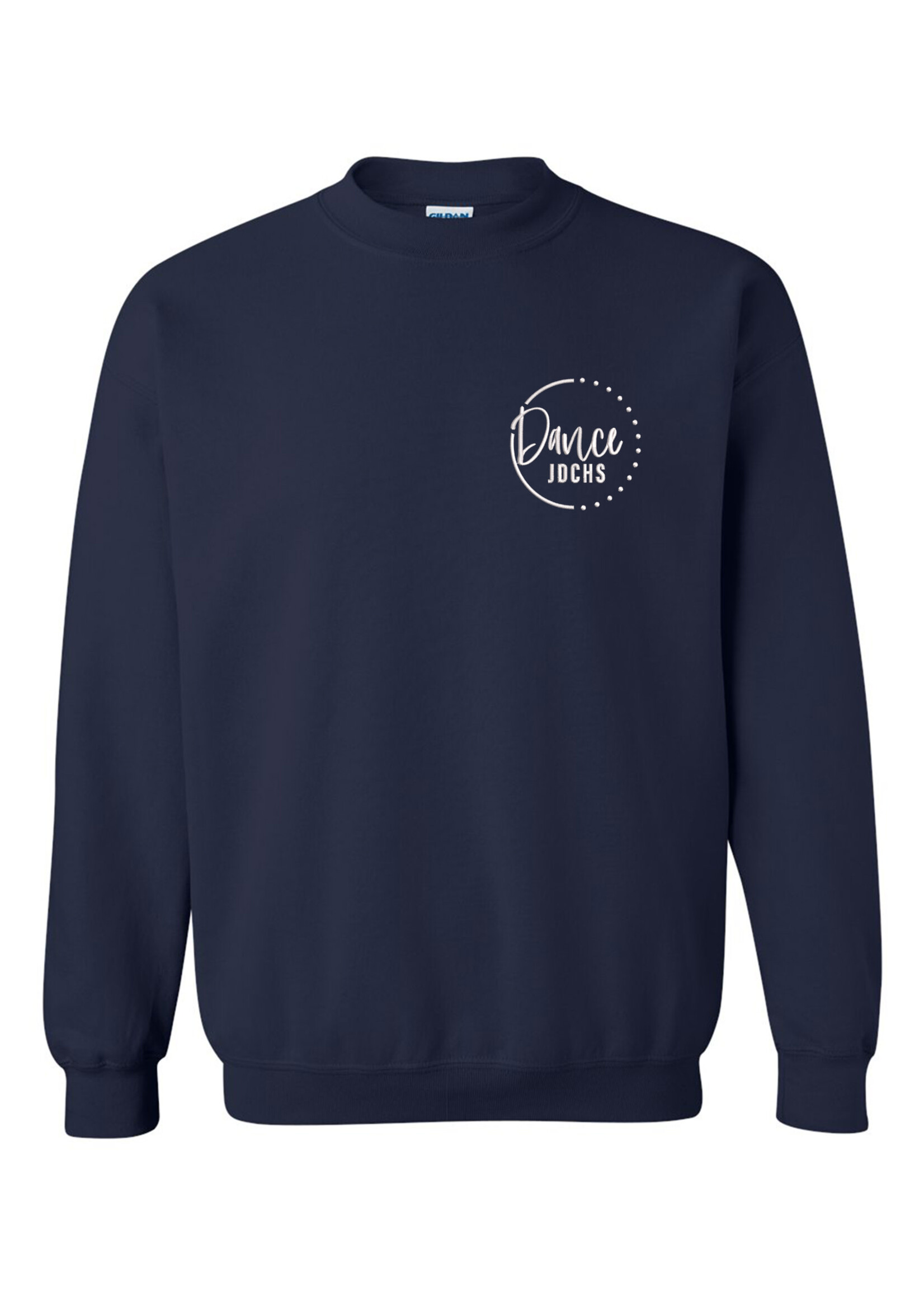 NON-UNIFORM Dance JDCHS dots round crewneck sweatshirt