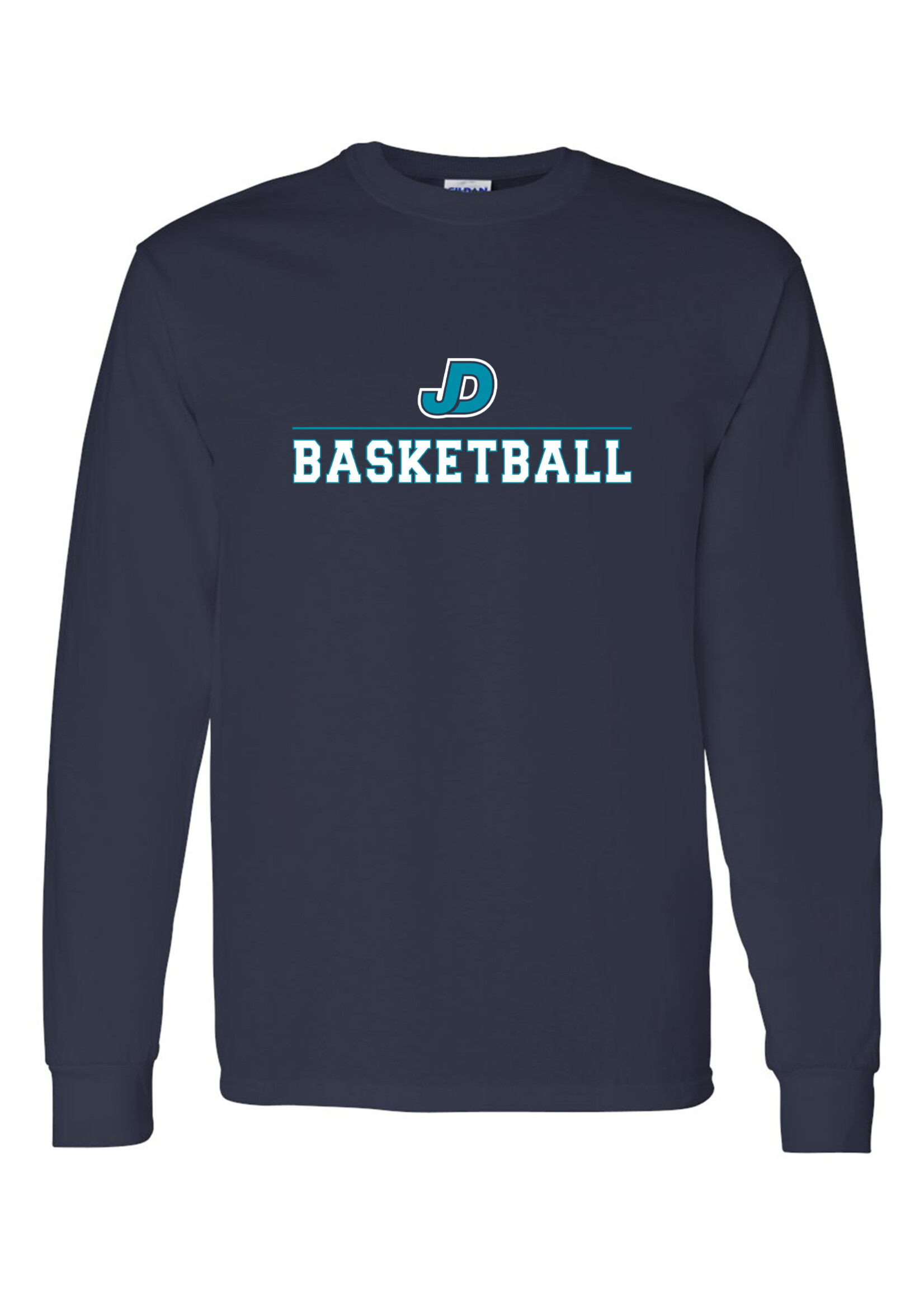 NON-UNIFORM JD Basketball Men’s Navy Long Sleeve Navy T