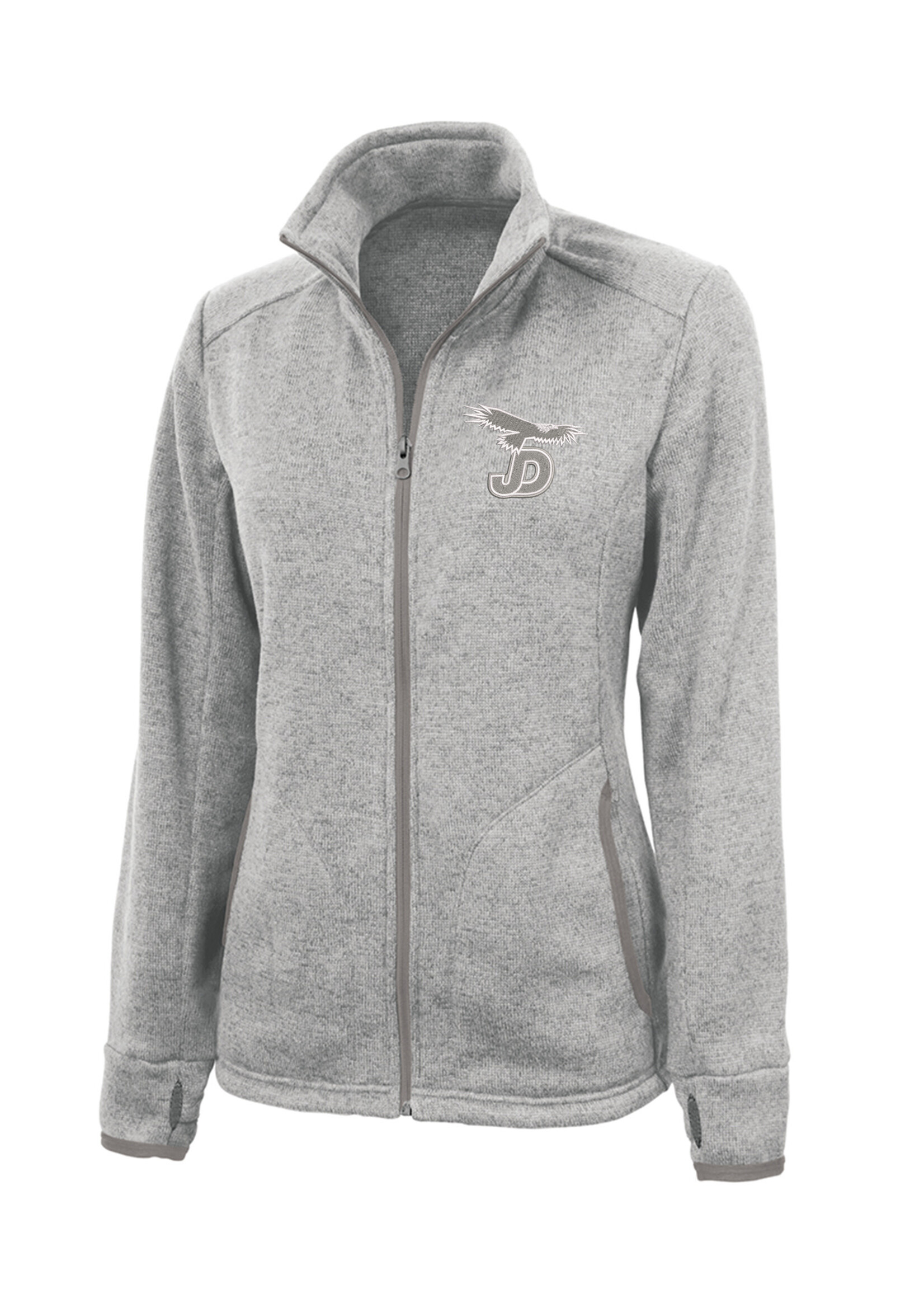 NON-UNIFORM JD Women's Heathered Fleece Jacket