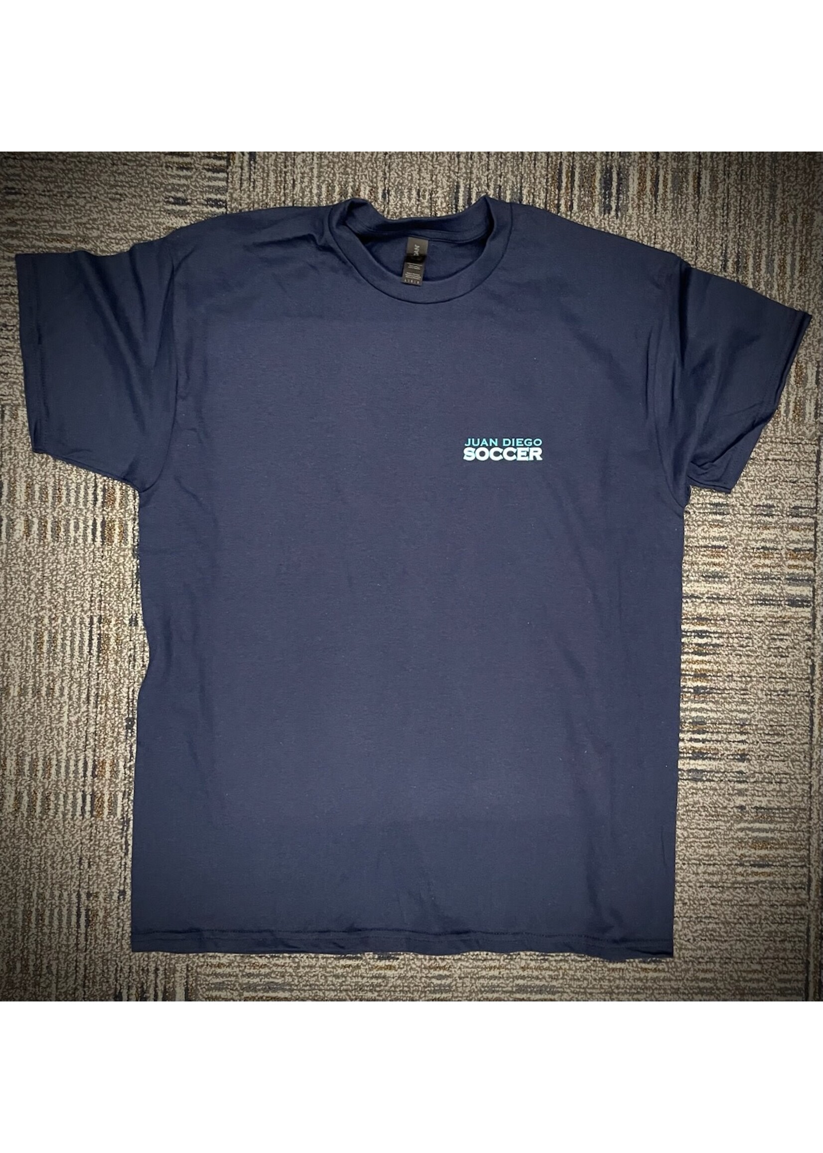 NON-UNIFORM Soccer, Juan Diego Soccer Small Text S/S t-shirt