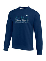 NON-UNIFORM Juan Diego Soaring Eagle (Quilted Look) Embroidered Nike Sweatshirt