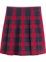 UNIFORM BSCS Plaid Kick Pleat Skirt Model 34