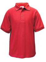UNIFORM TS  Pique Polo Red Short Sleeve Shirt Blessed Sacrament