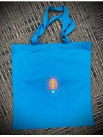 NON-UNIFORM Blessed Sacrament School Teal tote bag