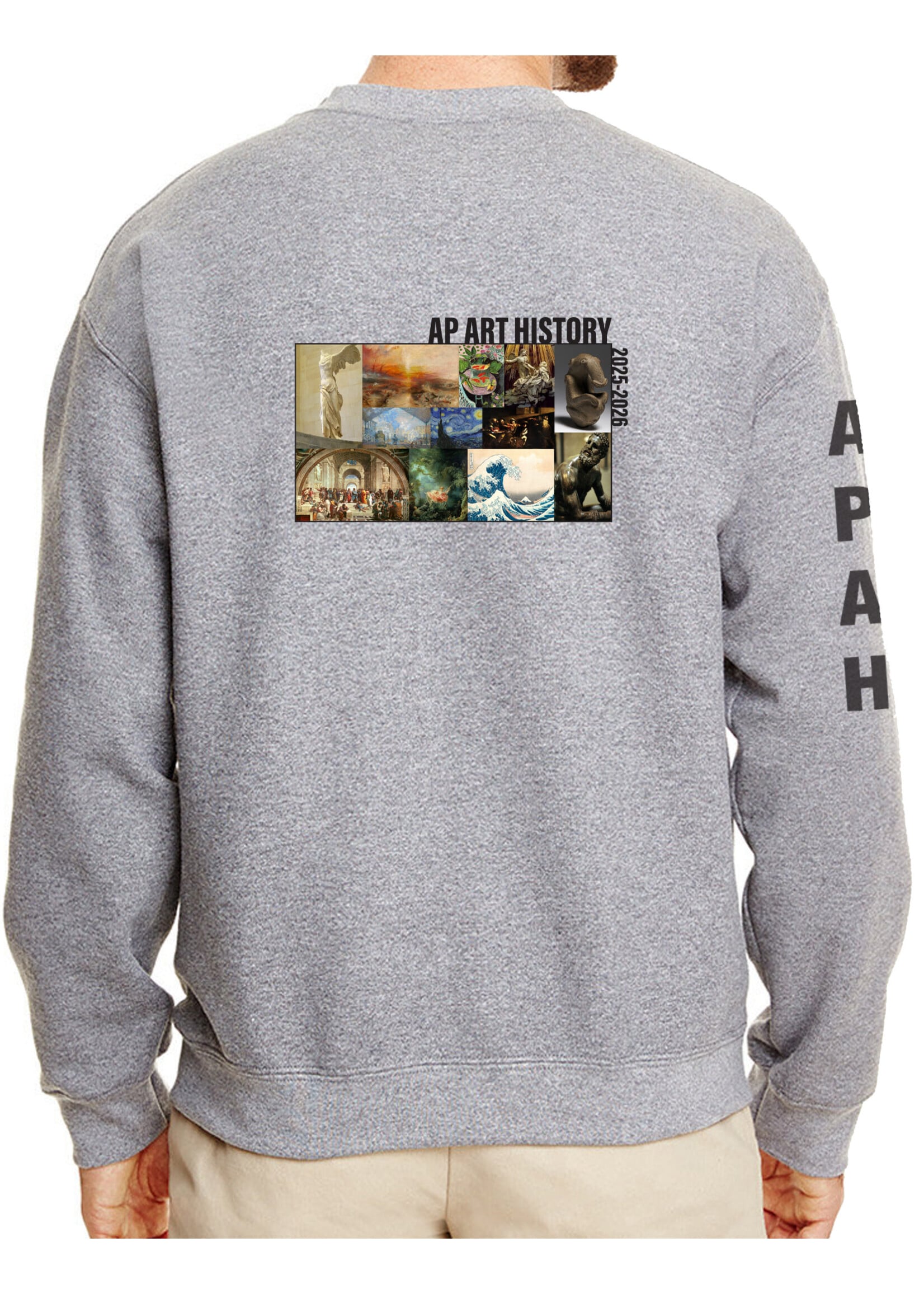 NON-UNIFORM 2025-2026 JD AP Art History Shirt, Gray