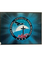 NON-UNIFORM JD D-Luxe Plush Spirit Wrap Blanket, Crest, C