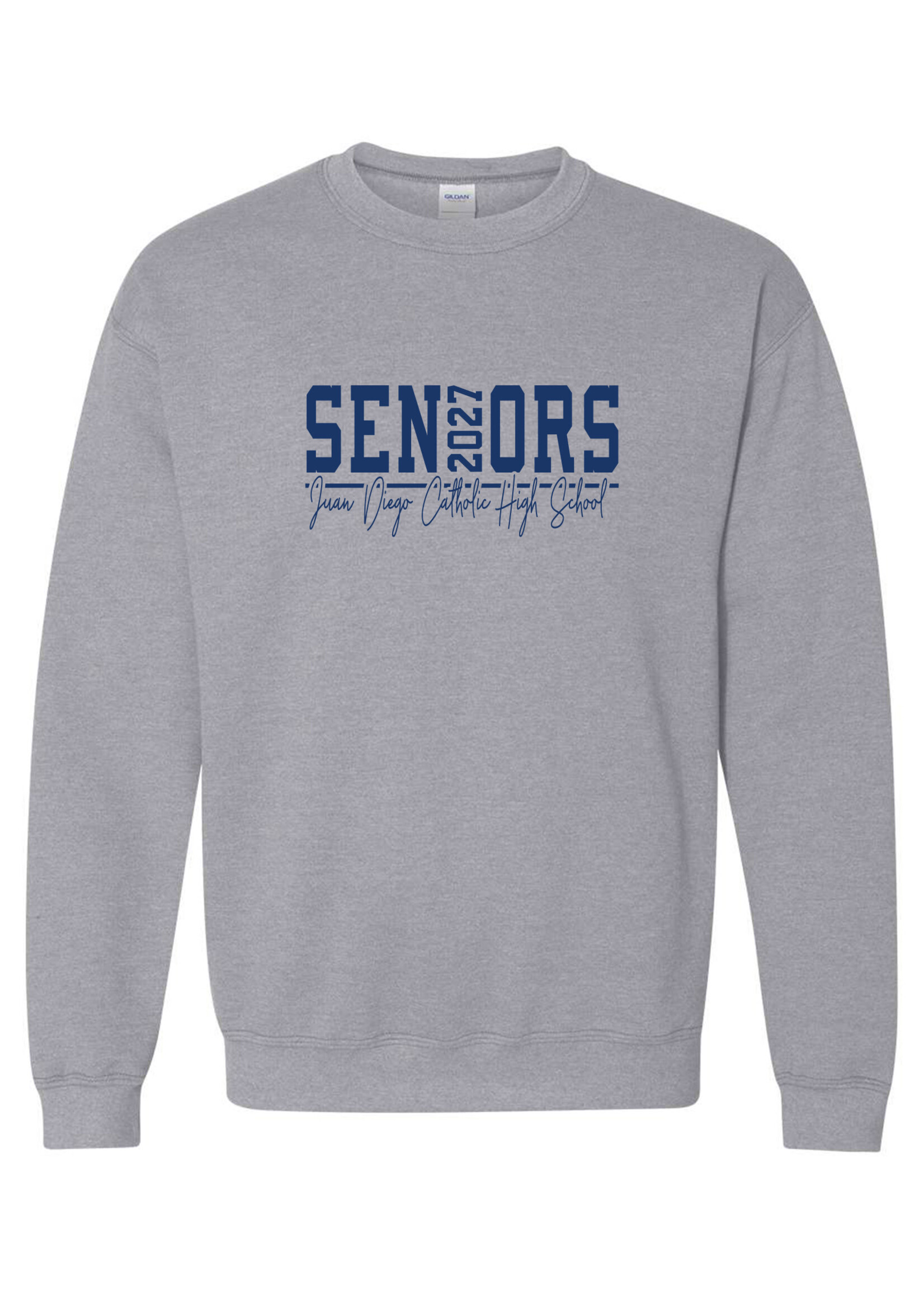 NON-UNIFORM Juan Diego Catholic High School SENIORS (2027) sweatshirt