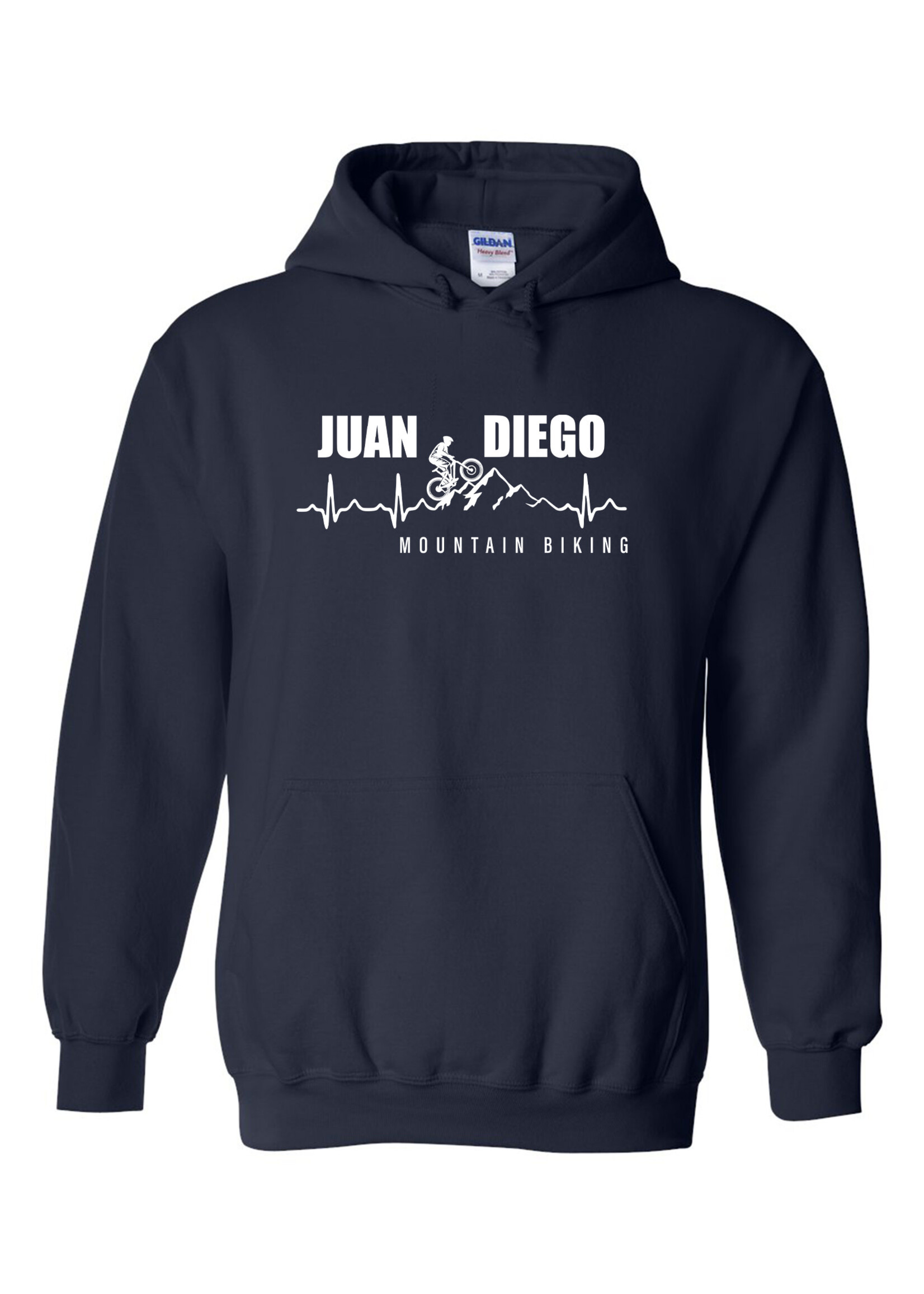 NON-UNIFORM JD MTB Heartbeat Hooded Sweatshirt with Pockets