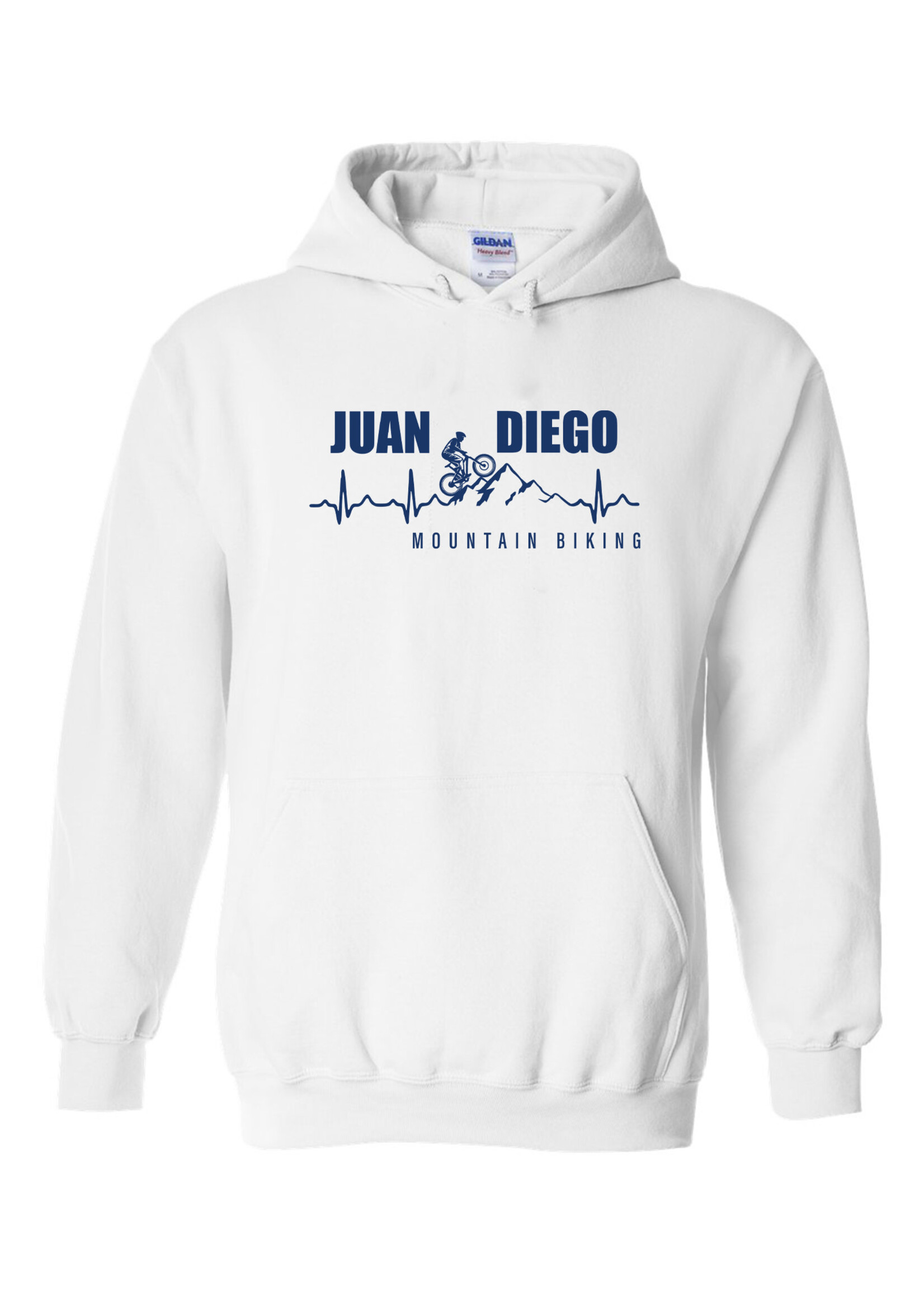 NON-UNIFORM JD MTB Heartbeat Hooded Sweatshirt with Pockets
