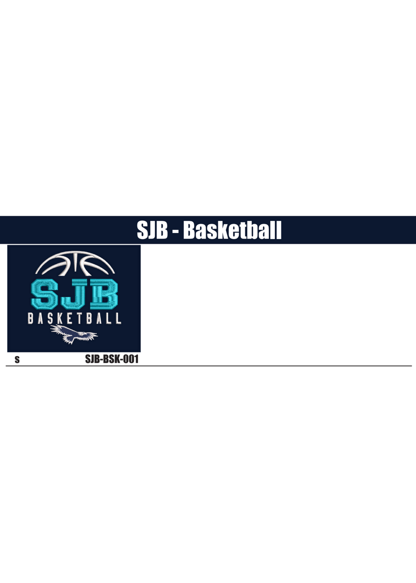 NON-UNIFORM SJB Youth Sports - Custom Embroidery Hoodie Sweatshirt