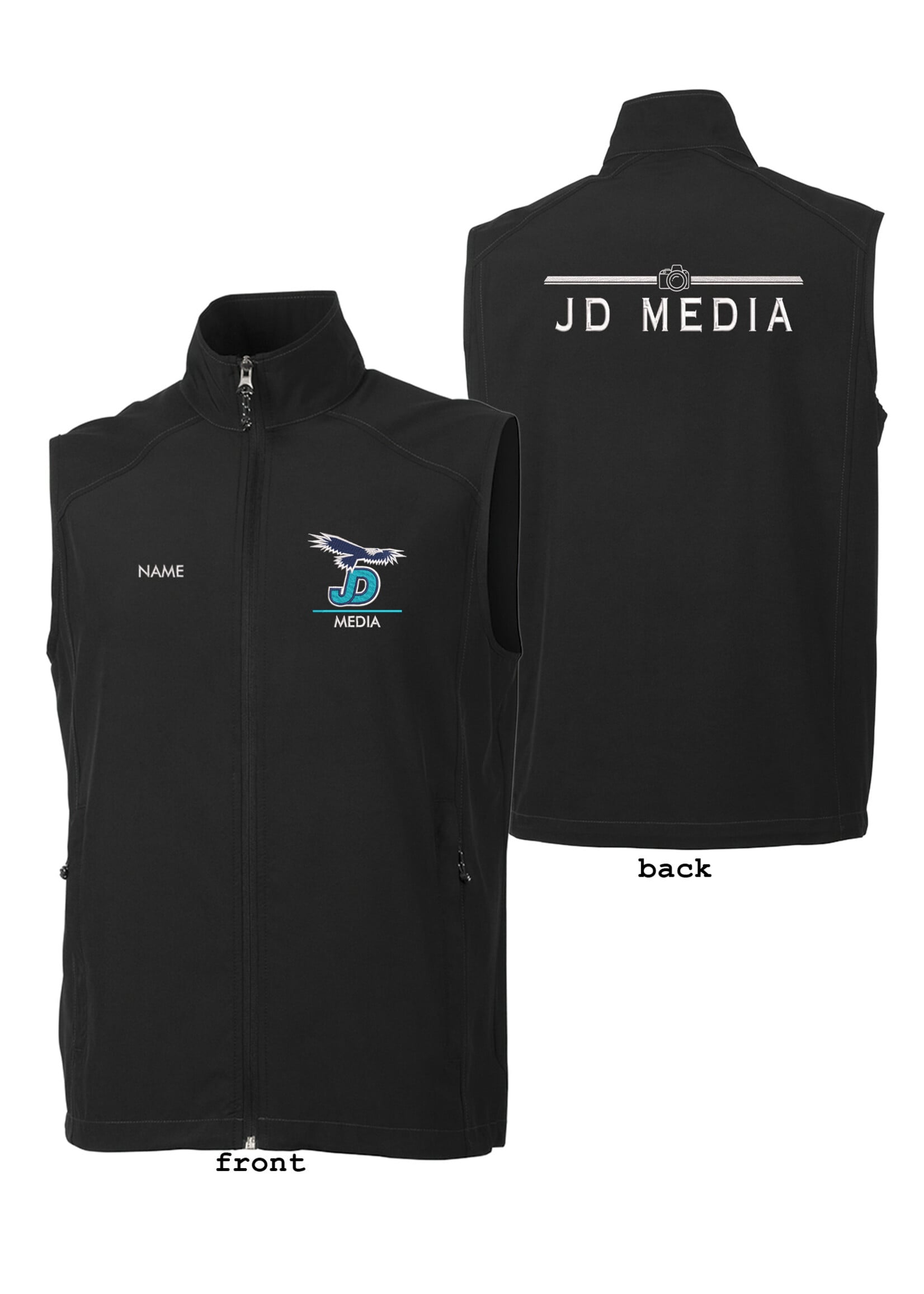 NON-UNIFORM JD Media Full-Zip Vest