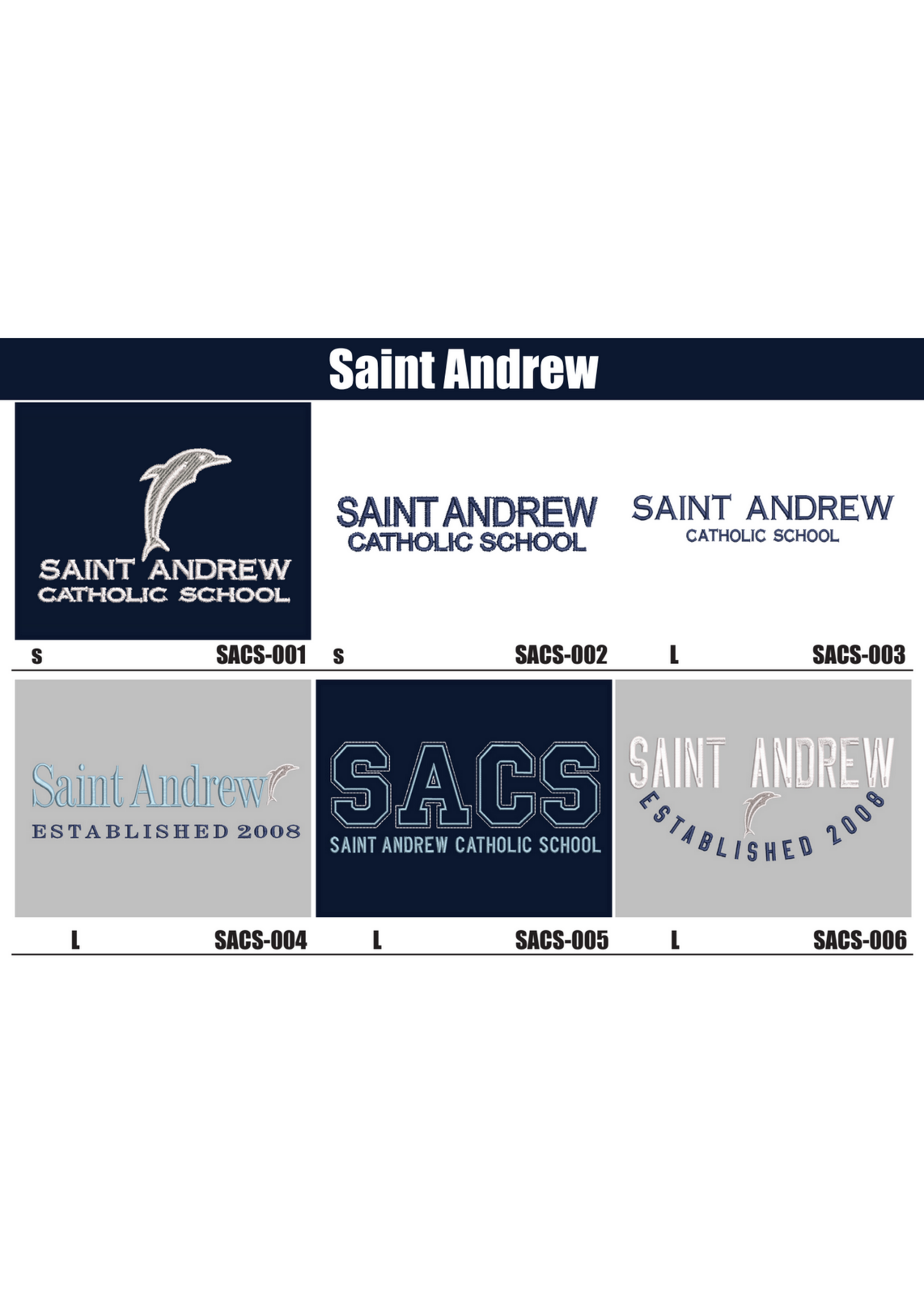 NON-UNIFORM Saint Andrew - Custom Embroidery Sweatshirt