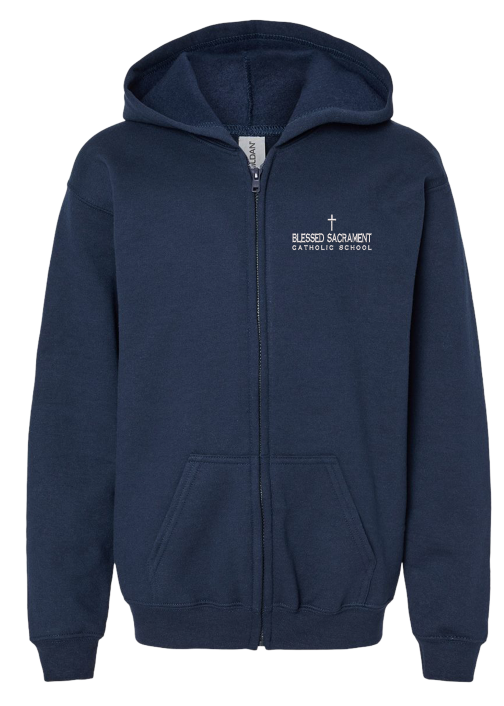 NON-UNIFORM Blessed Sacrament  Full Zip Hoodie
