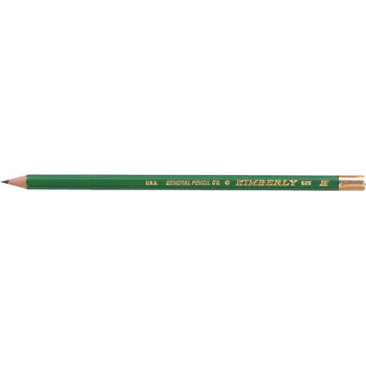 GENERAL PENCIL CO., INC. Kimberly Drawing Pencils – Full Range of Graphite Grades