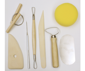 8 Pcs Pottery Tools Set, Diy Kit Set Starter Kit Beginner Set for Working  With Pottery, Clay, and Ceramics. 