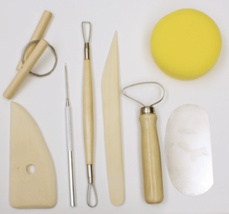 ART ALTERNATIVES Art Alternatives 8 Piece Pottery Tool Kit