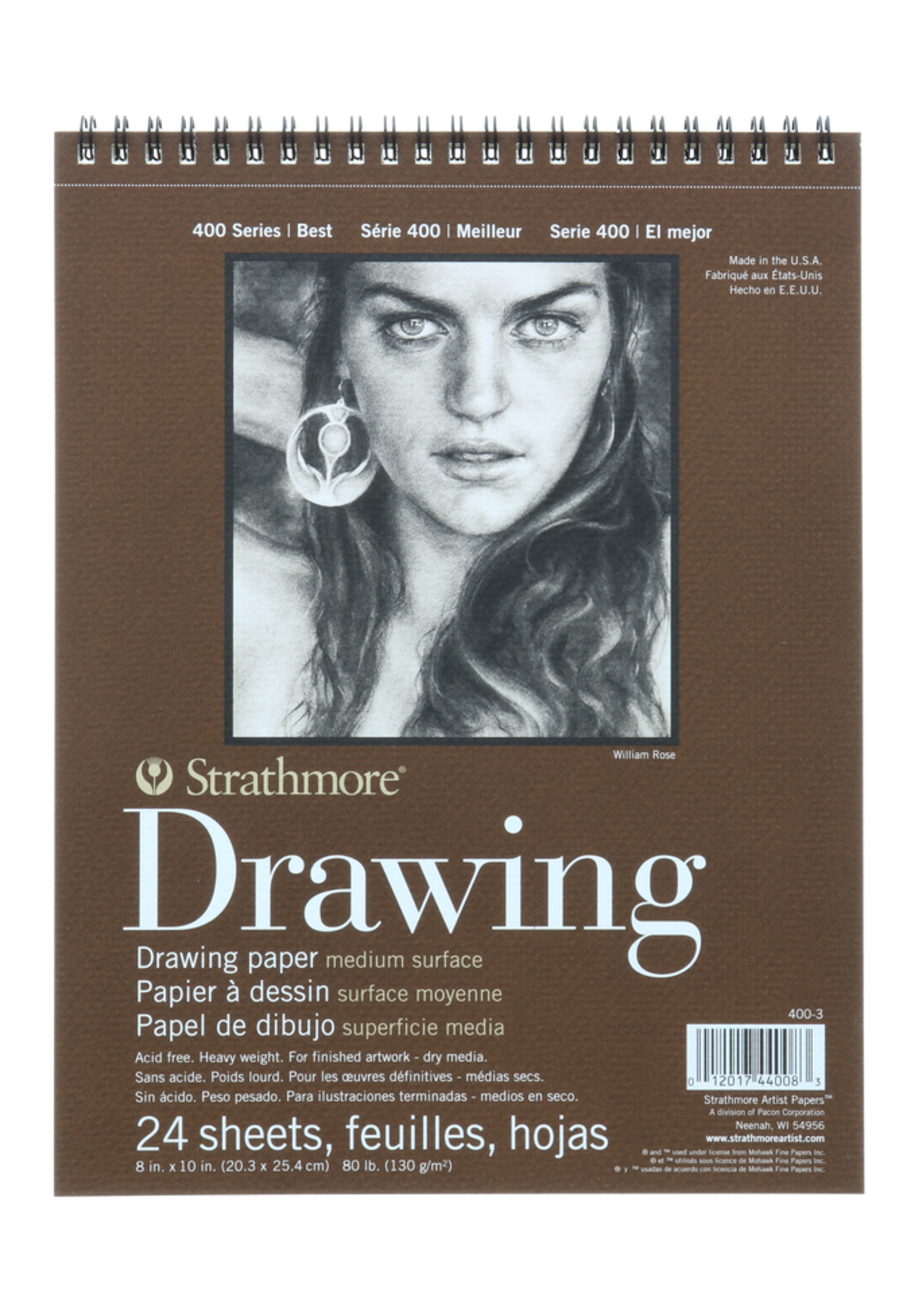 PACON/STRATHMORE DRAWING PAD 24 SHEETS