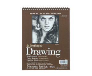 Strathmore Drawing Medium Paper Pad 6X8-24 Sheets