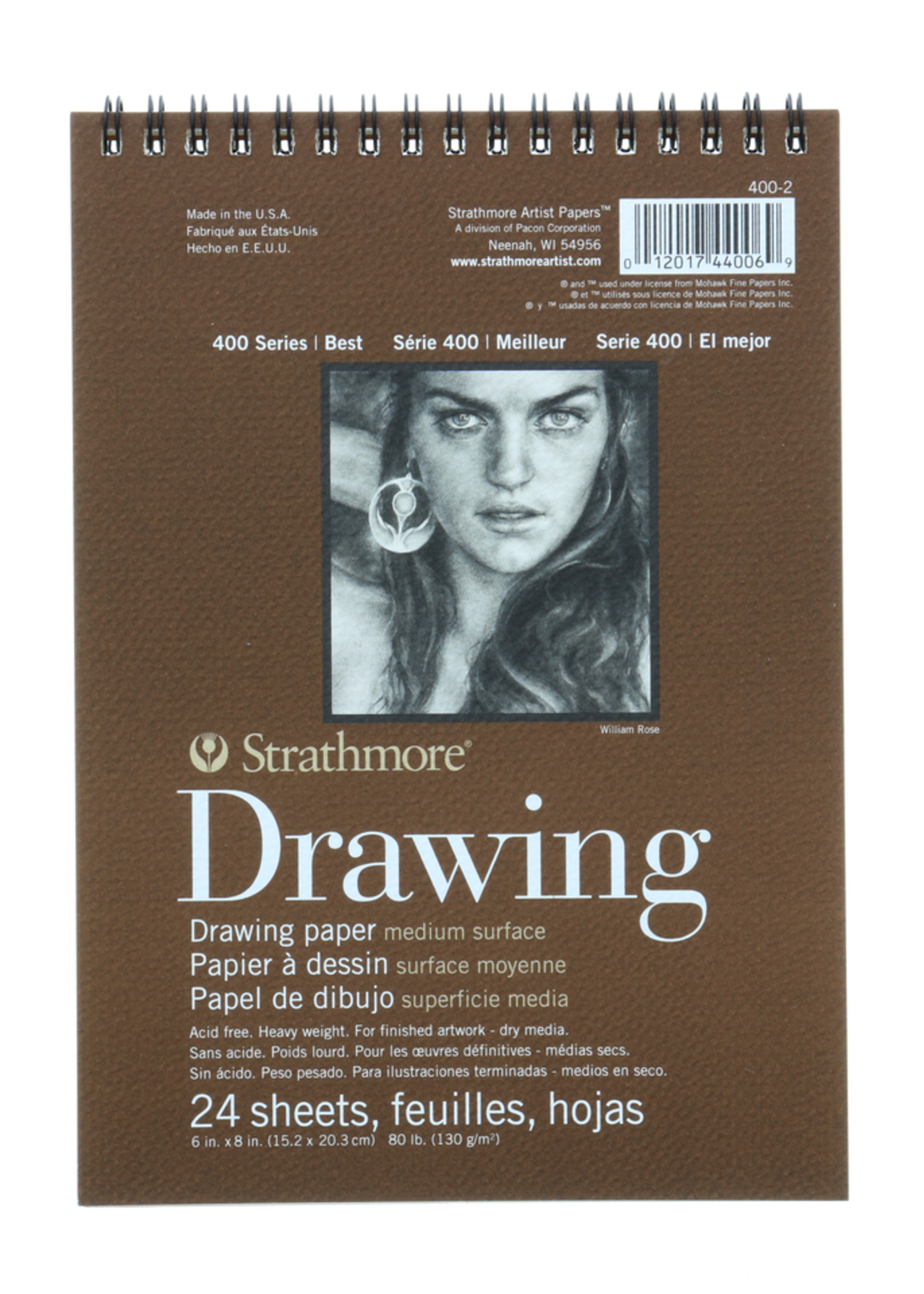 PACON/STRATHMORE DRAWING PAD 24 SHEETS
