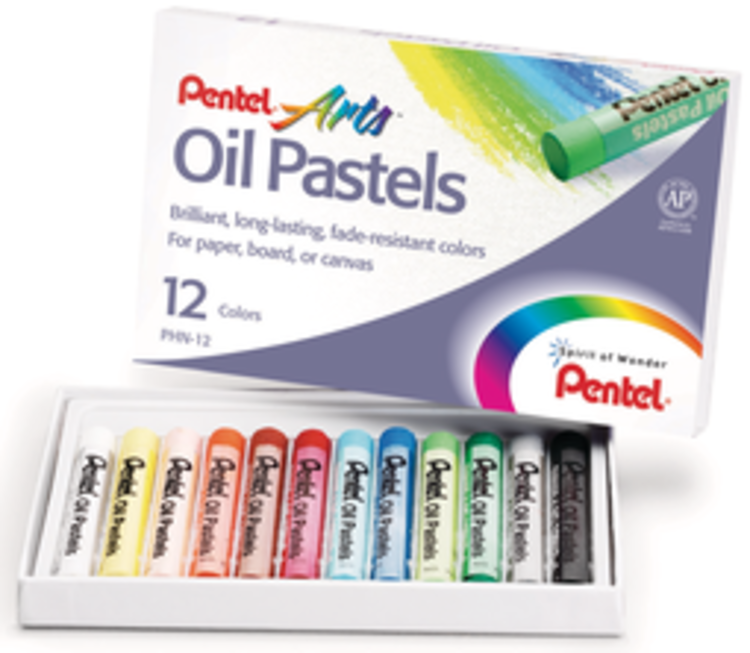 PENTEL Pentel Arts Oil Pastels – 12 to 432 Color Sets for Artists & Classrooms