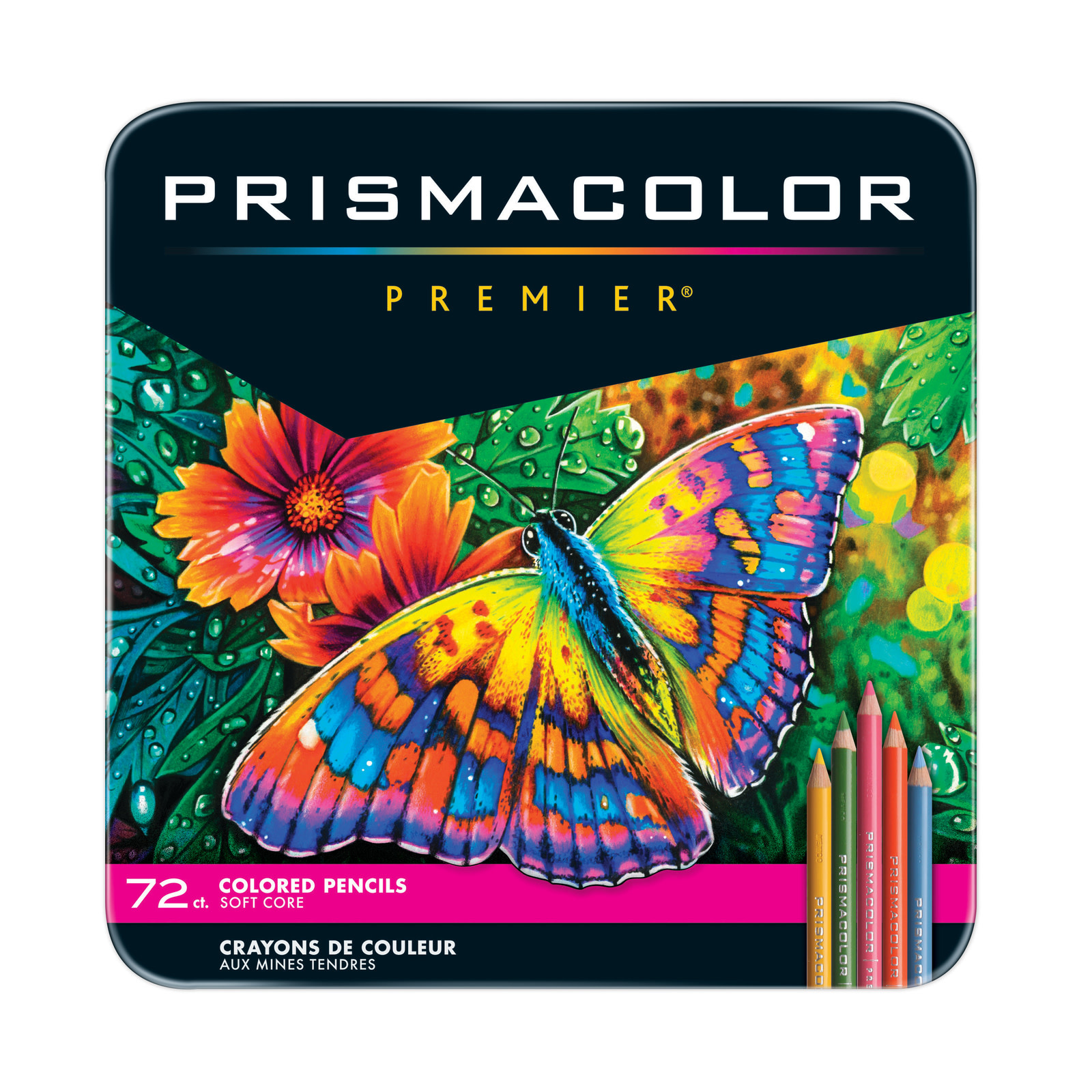 Prismacolor Watercolor Pencil Set - Assorted Colors, Set of 12