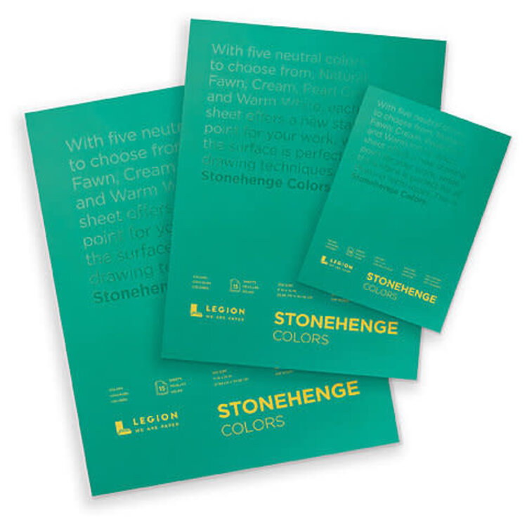 LEGION PAPER Stonehenge 100% Cotton Drawing Pads – Multiple Sizes