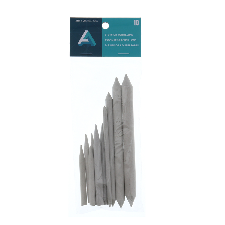 ART ALTERNATIVES Art Alternatives Blending Stumps & Tortillons – Set & Individual Sizes