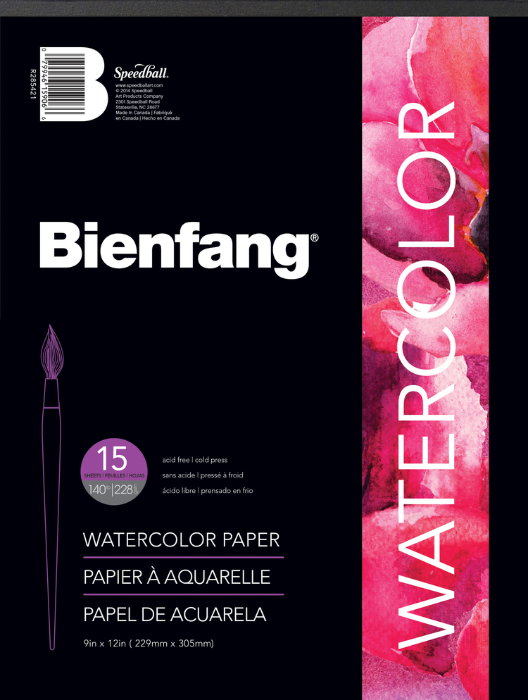 BIENFANG PAPER Bienfang Watercolor Paper Pads – 140lb Cold Press