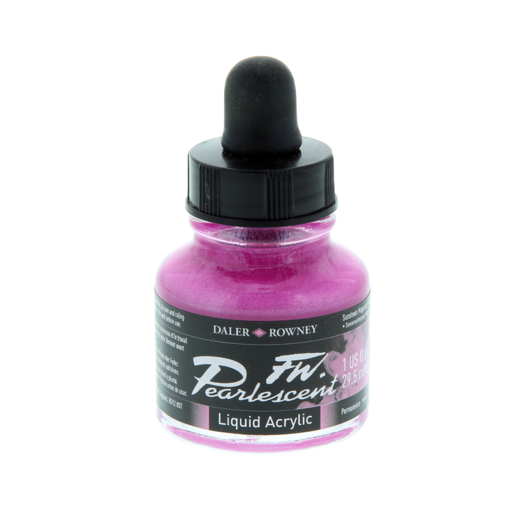 DALER-ROWNEY/FILA CO Daler-Rowney FW Pearlescent Acrylic Ink – 1 oz